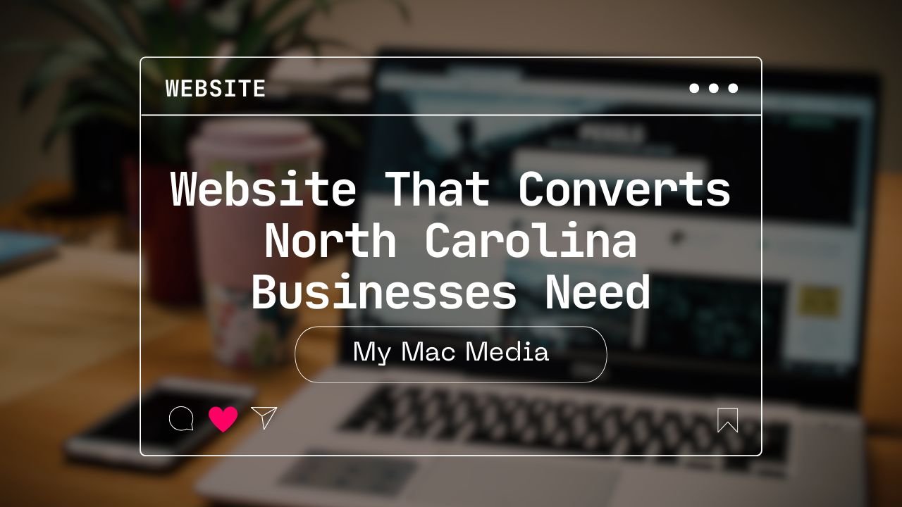A strategic website that converts North Carolina traffic into real customers.